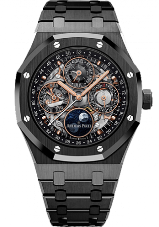 Audemars Piguet Royal Oak Perpetual Calendar Openworked black ceramic 26585CE.OO.1225CE.01 Audemars Piguet Royal Oak Perpetual Calendar Openworked black ceramic 26585CE.OO.1225CE.01