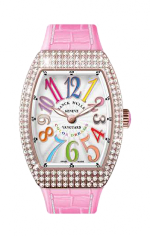 Franck Muller Vanguard Lady Gold Diamonds 38 mm V 29 QZ COL D RG Franck Muller Vanguard Lady Gold Diamonds 38 mm V 29 QZ COL D RG