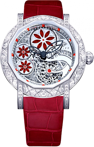 Graff Collection Floral Tourbillon Floral Tourbillon red