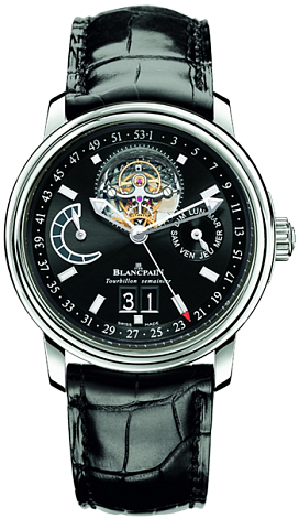 Blancpain Leman Tourbillon Semainier 2925-3430-53B Blancpain Leman Tourbillon Semainier 2925-3430-53B