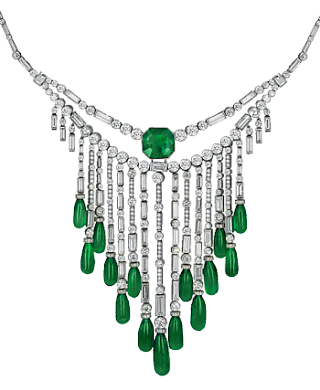 Jacob & Co. Jewelry High Jewelry Emerald and Diamond Necklace Set 91226519