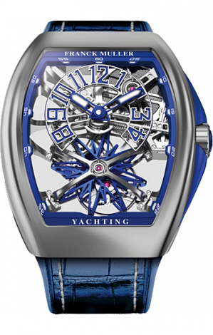 Franck Muller Gravity Yachting Skeleton V45 T GR YACHT SQT ST