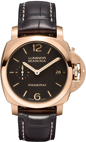 PANERAI LUMINOR 1950 MARINA 3 DAYS AUTOMATIC ORO ROSSO PAM00393 PANERAI LUMINOR 1950 MARINA 3 DAYS AUTOMATIC ORO ROSSO PAM00393