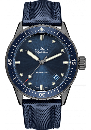 Blancpain Fifty Fathoms Bathyscaphe 38 mm 5100 1140 O52A Blancpain Fifty Fathoms Bathyscaphe 38 mm 5100 1140 O52A
