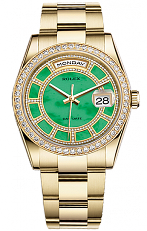 Rolex Day-Date 36 mm yellow gold and diamonds 118348-0181