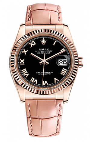 Rolex Datejust 36,39,41 mm Oyster 36 mm Everose gold 116135-0059