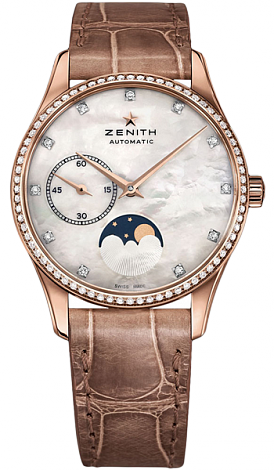 Zenith Elite Ultra Thin Moonphase Automatic Ladies 22.2310.692/81.C709