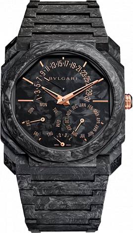 Bvlgari Octo Finissimo CarbonGold Perpetual Calendar 103778