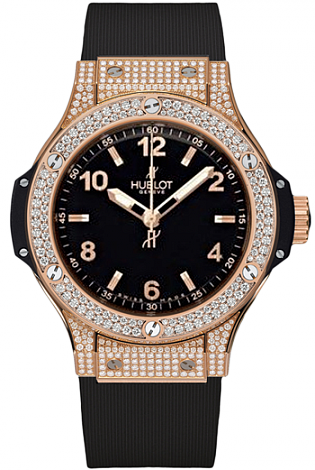 Hublot Big Bang 38 MM Red Gold Diamonds 361.PX.1280.RX.1704