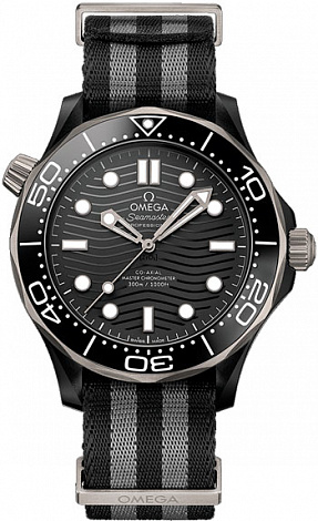 Omega Seamaster Diver 300M Co‑Axial Master Chronometer 43.5 mm 210.92.44.20.01.002