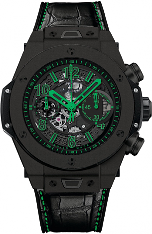 Hublot Архив Hublot Green Black Ceramic 411.CI.1190.LR.ABG14