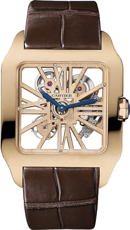 Cartier Santos de Cartier Dumont Skeleton W2020057 Cartier Santos de Cartier Dumont Skeleton W2020057