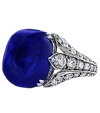 Jacob & Co. Jewelry Magnificent Gems Blue Sapphire Cocktail Ring 91223904 Jacob & Co. Jewelry Magnificent Gems Blue Sapphire Cocktail Ring 91223904