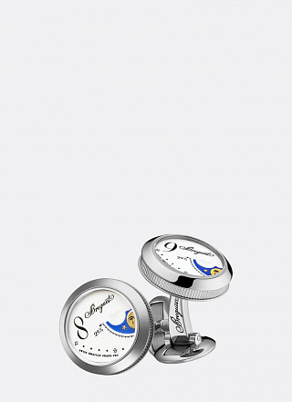 Email Grand Feu cufflinks white gold 01