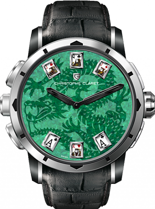 Christophe Claret BACCARA BACCARA White Gold Titan - Nefrit Dragon MTR.BCR09.090-099