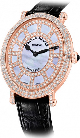 Franck Muller Архив Franck Muller Oval Ladies Rose Gold 1632 B QZ SNR D CD