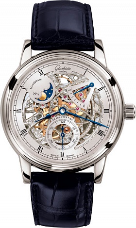 Glashutte Original Quintessentials Senator Moon Phase Skeletonized 49-13-15-04-30 Glashutte Original Quintessentials Senator Moon Phase Skeletonized 49-13-15-04-30