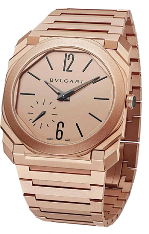 Bvlgari Octo Finissimo Automatic Sandblasted 102912 Bvlgari Octo Finissimo Automatic Sandblasted 102912