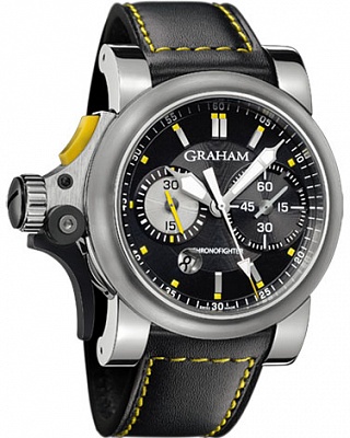 Graham Chronofighter RAC Trigger Black Rush 2TRAS.B01A.L95B Graham Chronofighter RAC Trigger Black Rush 2TRAS.B01A.L95B