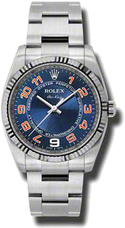 Rolex Архив Rolex Air-King 34mm Steel and White Gold 114234 blcao Rolex Архив Rolex Air-King 34mm Steel and White Gold 114234 blcao
