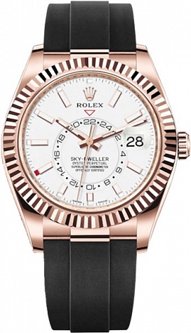 Rolex Sky-Dweller 42 mm Everose Gold 326235 Rolex Sky-Dweller 42 mm Everose Gold 326235