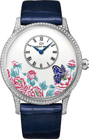 Jaquet Droz Les Ateliers d`Art PETITE HEURE MINUTE BUTTERFLY JOURNEY J005034272 Jaquet Droz Les Ateliers d`Art PETITE HEURE MINUTE BUTTERFLY JOURNEY J005034272