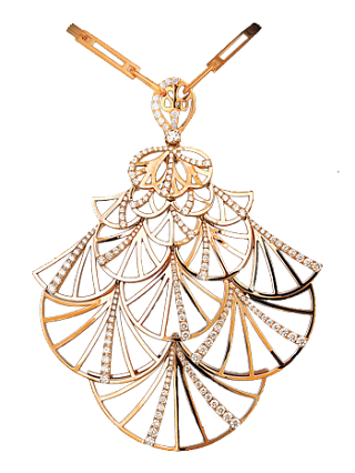 Jacob & Co. Jewelry Fine Jewelry Abanico Fan Pendant 91327180 Jacob & Co. Jewelry Fine Jewelry Abanico Fan Pendant 91327180