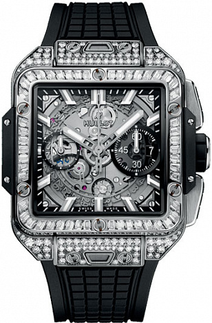 Hublot Square Bang 42mm Unico Titanium Jewellery 821.NX.0170.RX.0904 Hublot Square Bang 42mm Unico Titanium Jewellery 821.NX.0170.RX.0904