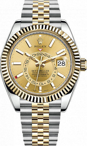 Rolex Sky-Dweller 42mm Steel and Yellow gold 326933-0004