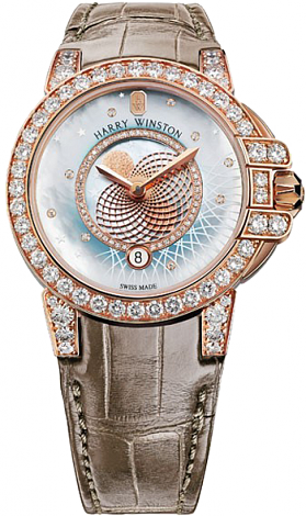 Harry Winston Ocean Collection Moon Phase 36mm OCEQMP36RR029 Harry Winston Ocean Collection Moon Phase 36mm OCEQMP36RR029