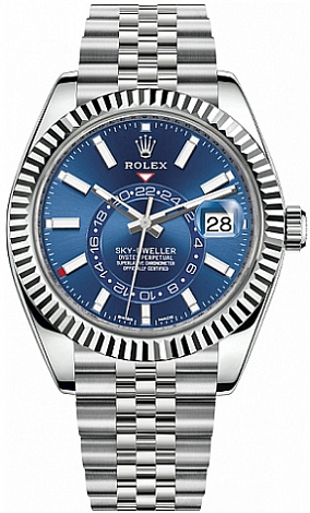 Rolex Sky-Dweller 42 mm, Oystersteel White Gold 336934-0006