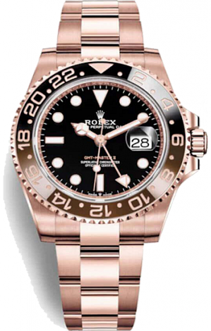 Rolex GMT-Master II Everose gold 126715chnr-0001 Rolex GMT-Master II Everose gold 126715chnr-0001