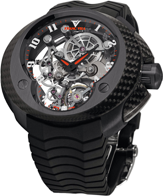 Franc Vila Complication vos 18 "Cobra" Suspended Skeleton FV18E black