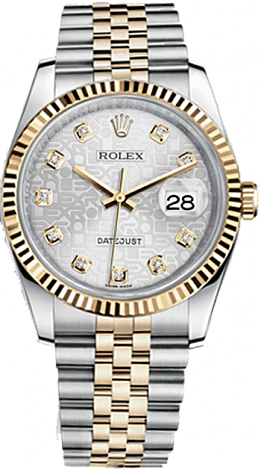 Rolex Datejust 36,39,41 mm 36 mm Steel and Yellow Gold 116233 Jubilee Rolex Datejust 36,39,41 mm 36 mm Steel and Yellow Gold 116233 Jubilee