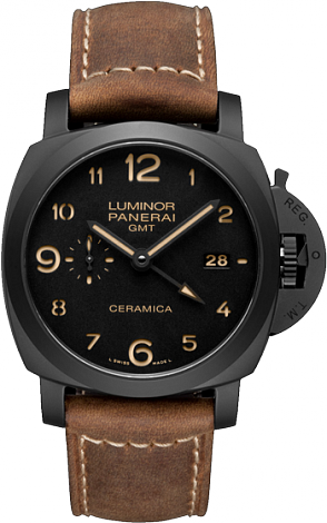 PANERAI LUMINOR 1950 3 DAYS GMT AUTOMATIC CERAMICA PAM00441 PANERAI LUMINOR 1950 3 DAYS GMT AUTOMATIC CERAMICA PAM00441