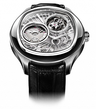 Piager Emperador Cushion Tourbillon 01