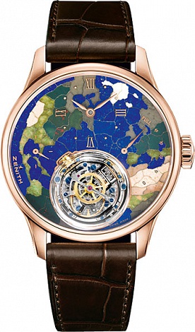 Zenith Архив Zenith CHRISTOPHE COLOMB PLANETE BLEUE 18.2211.8804/91.C713