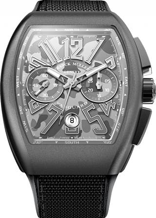 Franck Muller Vanguard Grey Camo V 45 CC DT CAMOUGR Franck Muller Vanguard Grey Camo V 45 CC DT CAMOUGR