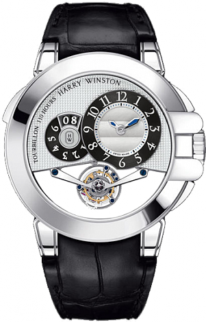 Harry Winston Архив Harry Winston Tourbillon Big Date 400/MMTBD45WL.W Harry Winston Архив Harry Winston Tourbillon Big Date 400/MMTBD45WL.W