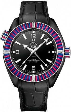 Omega Seamaster Planet Ocean 600M Co‑axial GMT 45.5 mm 215.98.46.22.01.003