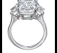 Emerald-Cut Diamond Solitaire 02