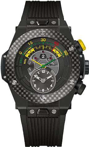 Hublot Архив Hublot Unico Bi-Retrograde Chrono King Ceramic Carbon 412.CQ.1127.RX Hublot Архив Hublot Unico Bi-Retrograde Chrono King Ceramic Carbon 412.CQ.1127.RX