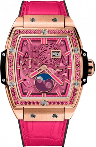 Hublot Spirit of Big Bang Moonphase Pink 647.OX.7381.LR.1233 Hublot Spirit of Big Bang Moonphase Pink 647.OX.7381.LR.1233