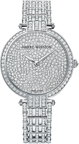 Harry Winston Premier Ladies with Brilliant-Cut Diamonds 36mm PRNQHM36WW004 Harry Winston Premier Ladies with Brilliant-Cut Diamonds 36mm PRNQHM36WW004