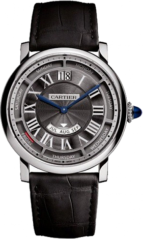 Cartier Rotonde de Cartier Annual Calendar 40mm White Gold Annual Calendar 40mm White Gold