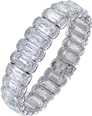 Jacob & Co. Jewelry High Jewelry Ashoka-Cut Diamond Bacelet 90712547