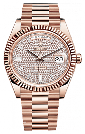 Rolex Day-Date 40 mm Everose Gold 228235-0036 Rolex Day-Date 40 mm Everose Gold 228235-0036