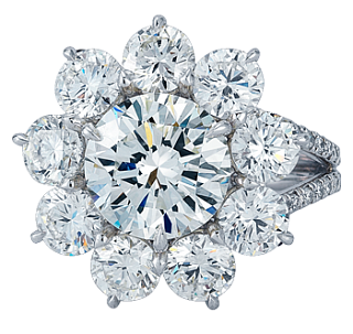 Jacob & Co. Jewelry Bridal Flower Diamond Solitaire 90501049 Jacob & Co. Jewelry Bridal Flower Diamond Solitaire 90501049