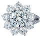 Flower Diamond Solitaire 01
