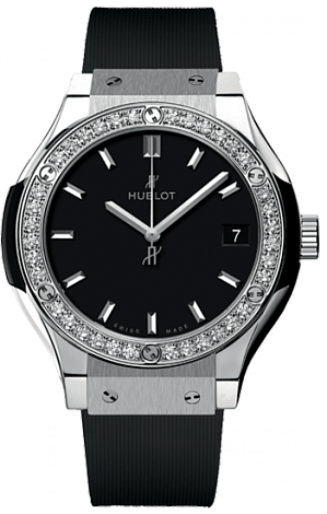 Hublot Classic Fusion Titanium Diamonds 33 mm 581.NX.1171.RX.1104